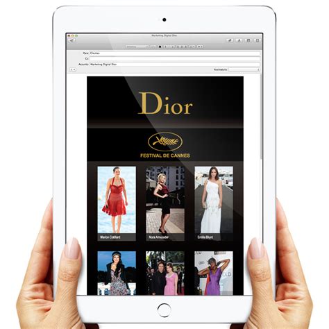 evelin k dior marketing|Dior digital marketing.